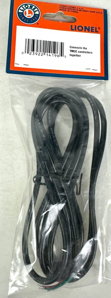 Lionel 6-14196 Controller to Controller Cable - 6 Feet (Black)