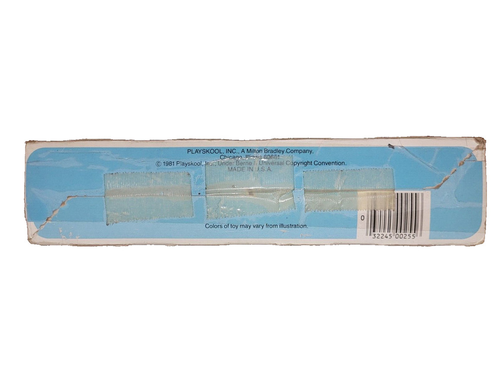 Vintage 1981 Playskool Wagon Block Set One Block Missing