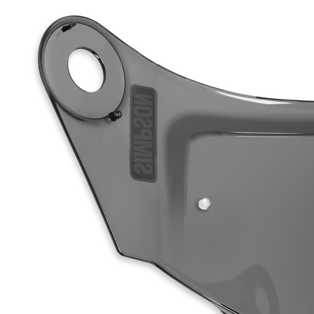 Simpson Motorcycle Helmet Replacement Shields - Dark Smoke - Mod Bandit
