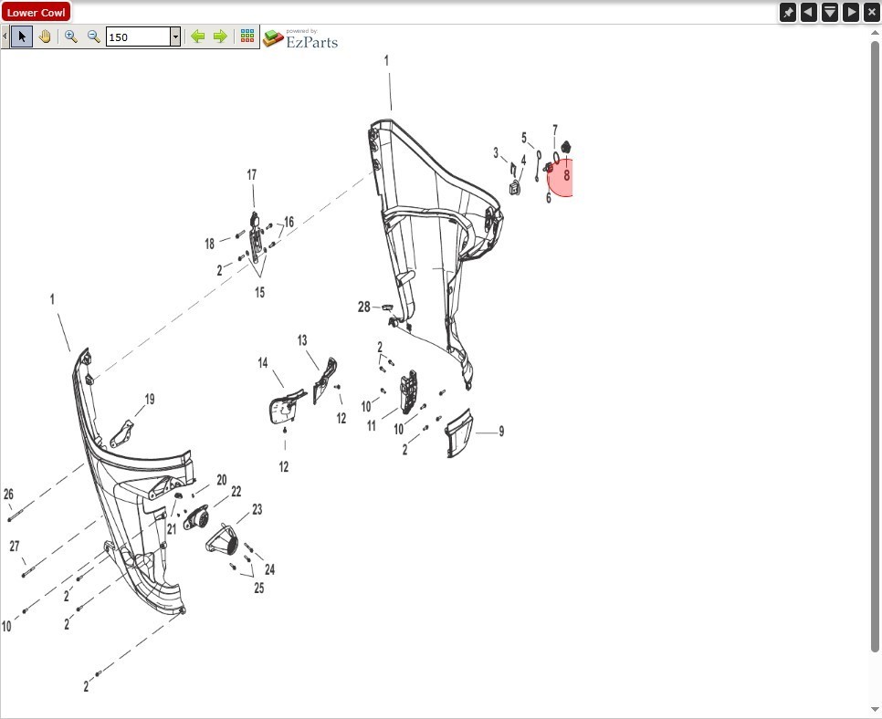 Mercury Flush Plug & Tether Kit 75-500HP - Part# 8M0224266 & 8M0215105 - New OEM