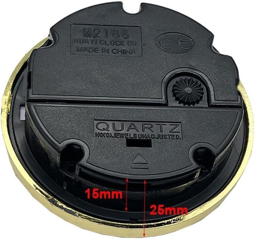 1Pc Quartz Clock Insert, Classic Clock Craft Quartz Movement Inserts,Quartz Cloc