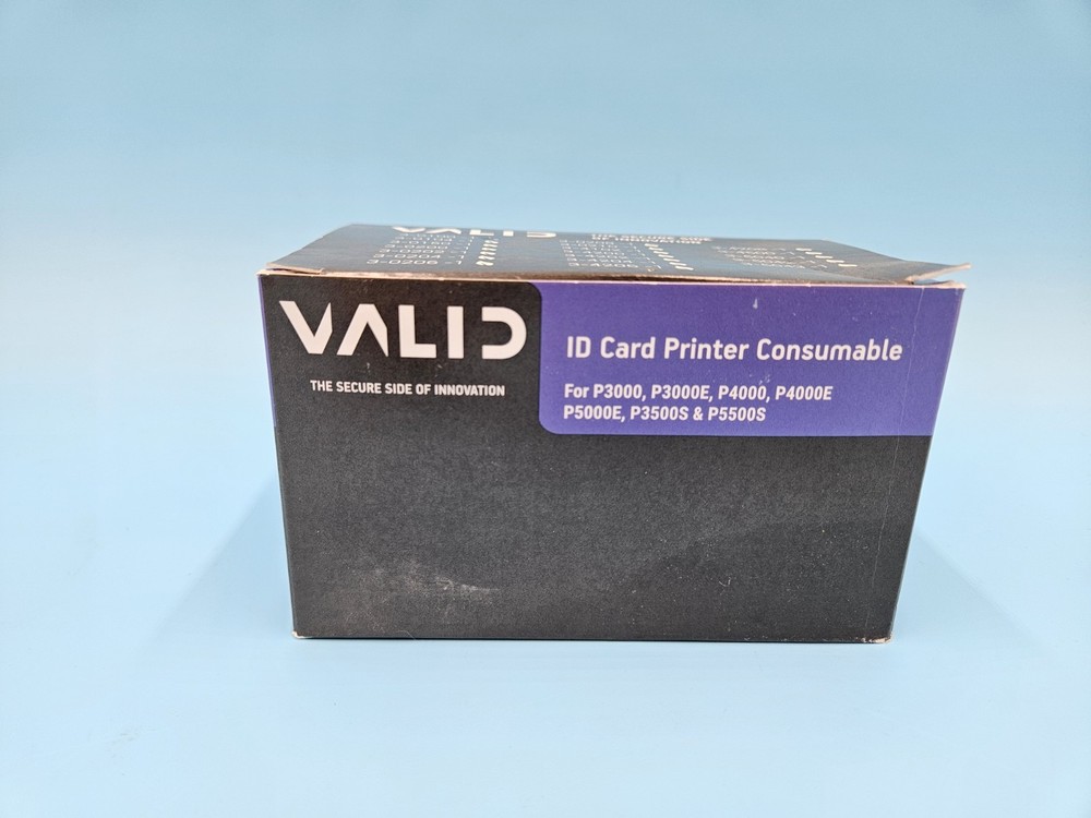 Valid 3-0100-1 ID Card Printer Ribbon Kit - New
