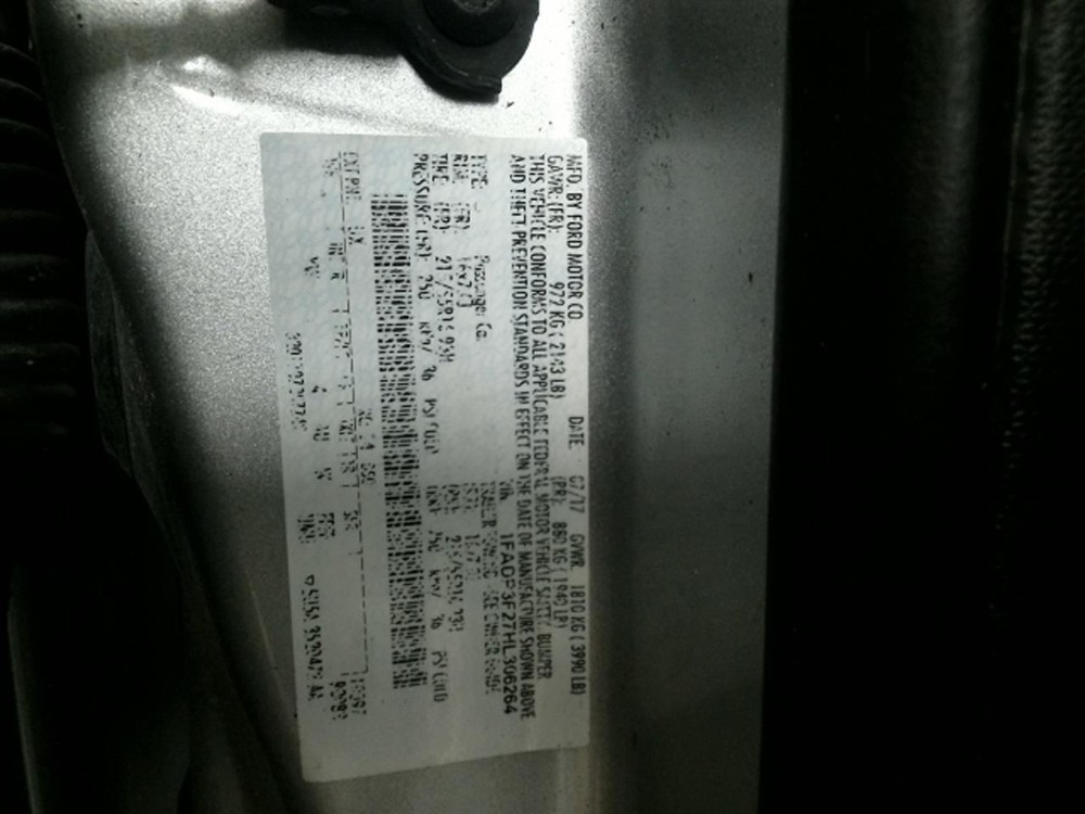 FOCUS 2017 High Mounted Stop Light 104801466