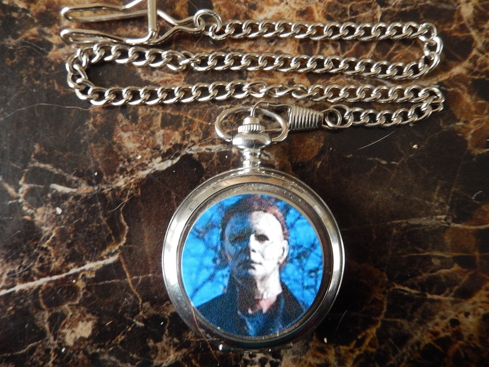 MICHAEL MYERS POCKET WATCH WITH CHAIN 2