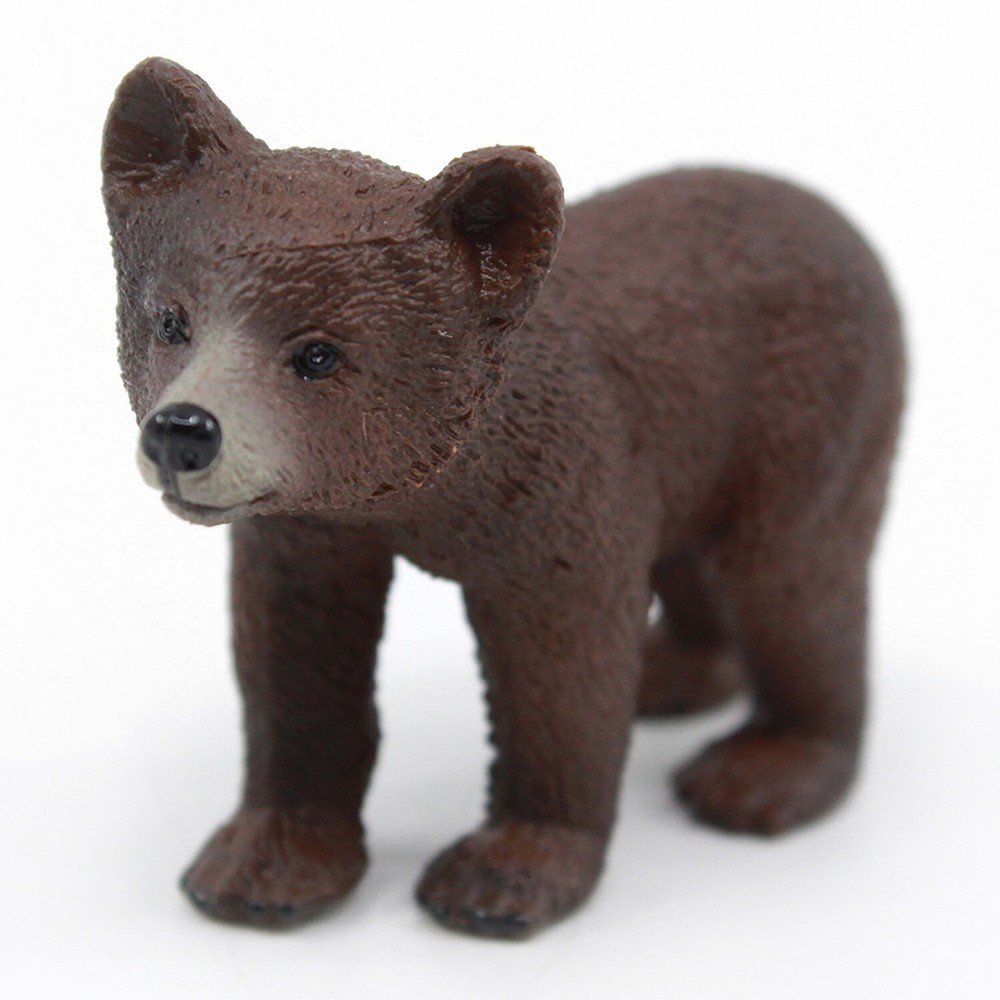 Brown GRIZZLY BEAR CUB 2" Animal Figure - 2018 Schleich