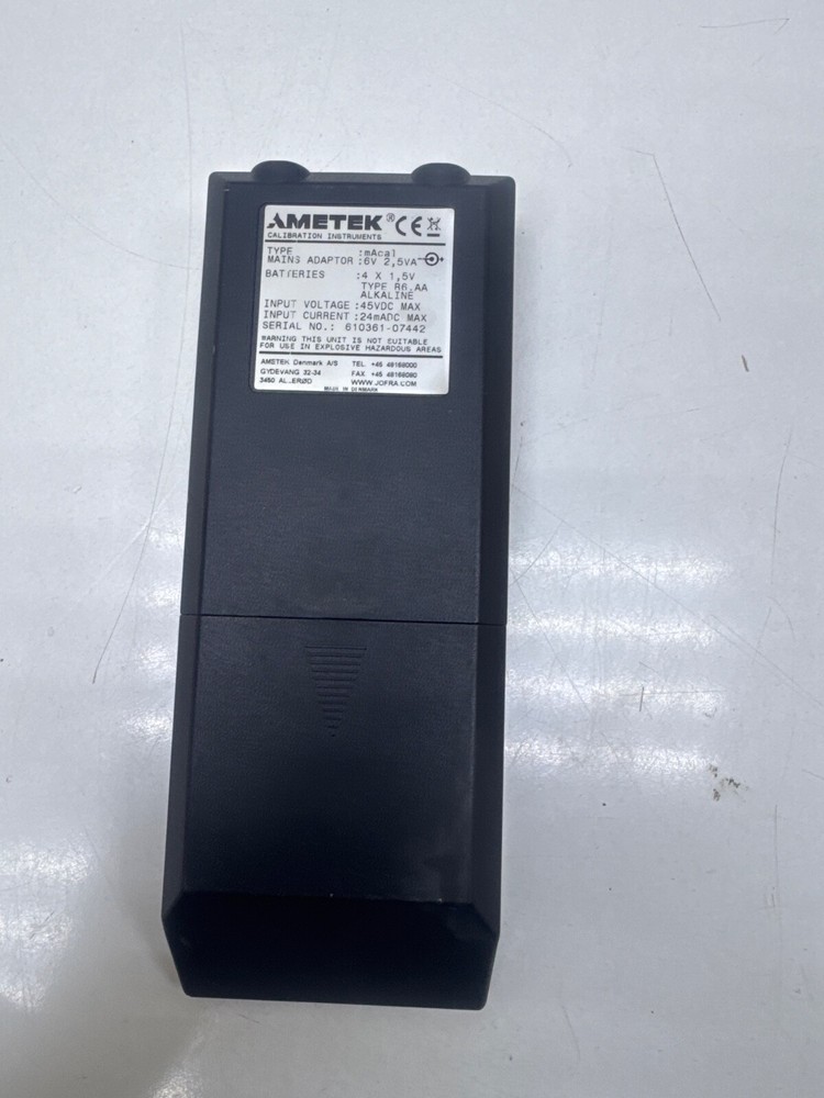 Ametek Jofra mACAL Loop Calibrator