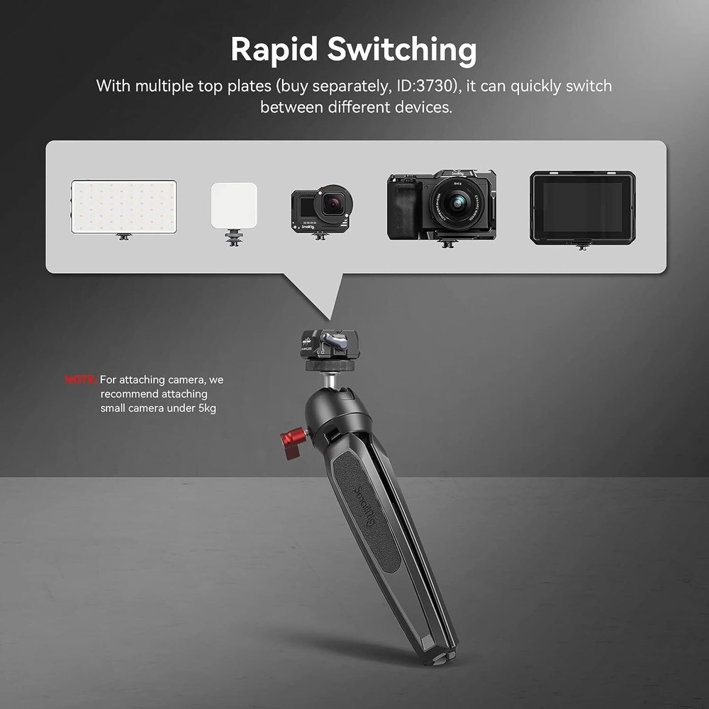 SmallRig Quick Release Plate Drop-in HawkLock Mini Quick Release Camera Mount