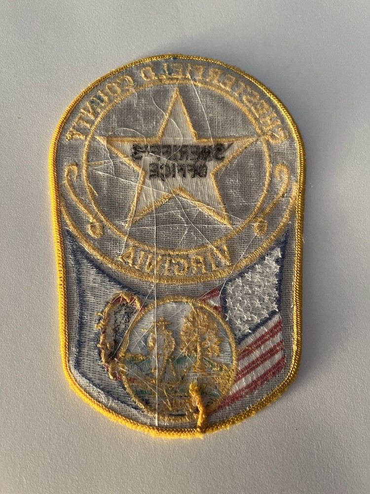 Chesterfield VA sheriff patch