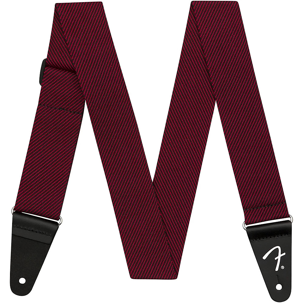 Fender Modern Tweed Strap Black and Red