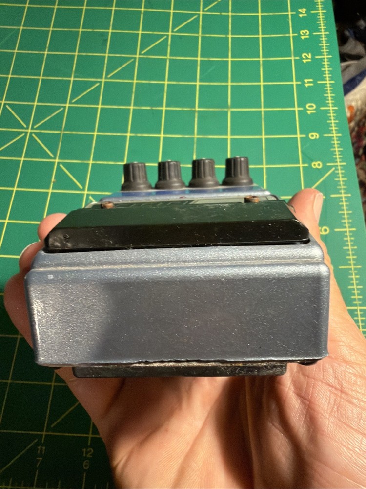 DOD FX75-B Stereo Flanger Guitar Effect Pedal USA WORKING Black Knobs