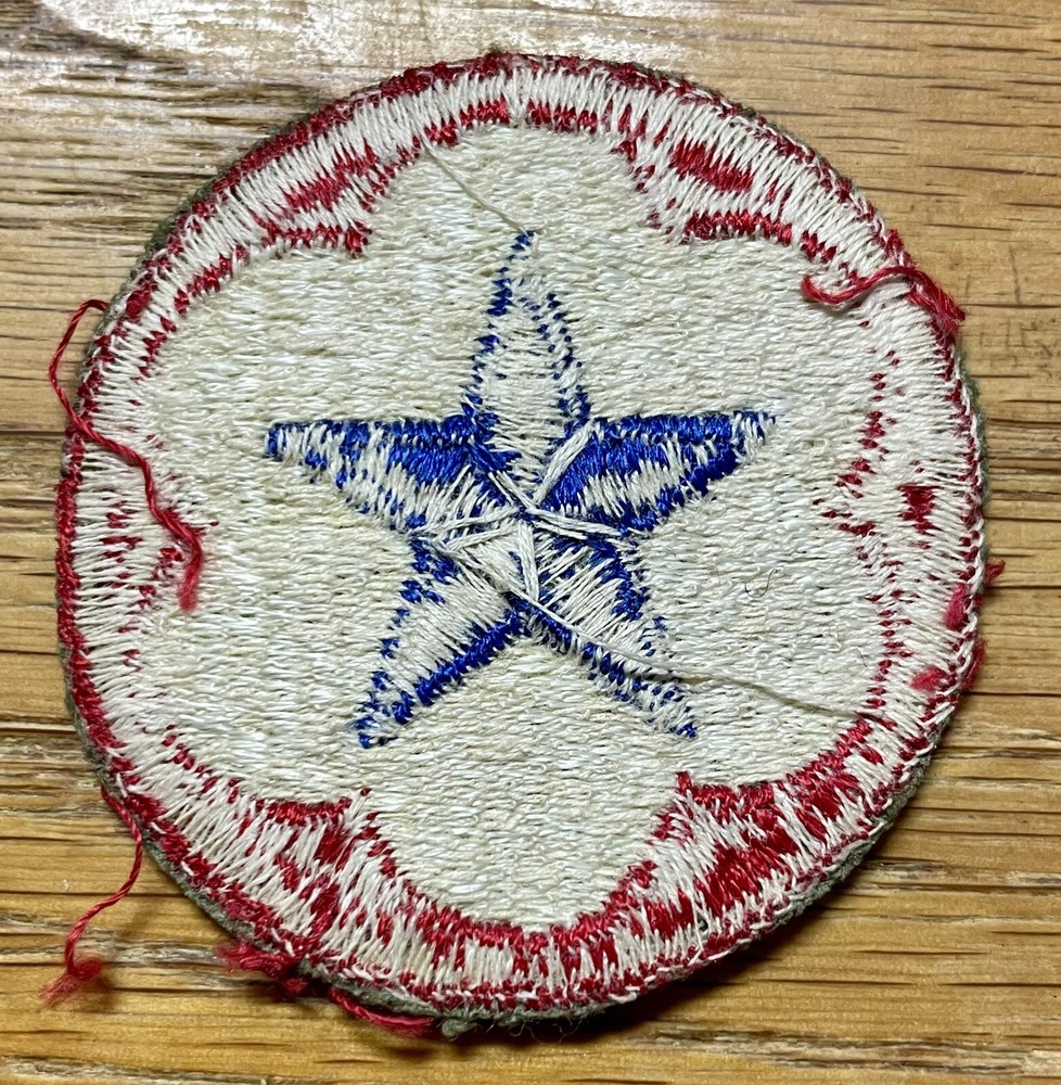 ORIGINAL WW II - US ARMY SERVICE FORCES PATCH - WORN