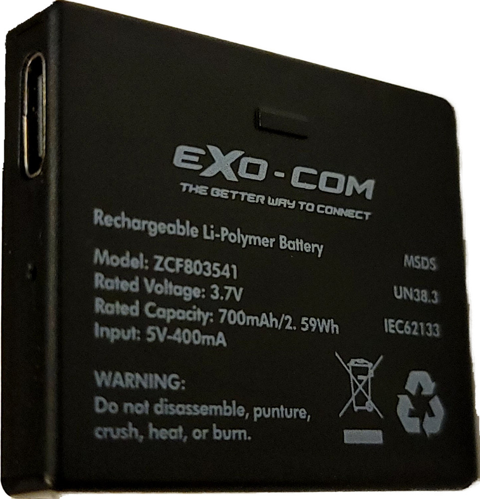 UCLEAR - 338108 - EXO-COM Replacement Spare Battery