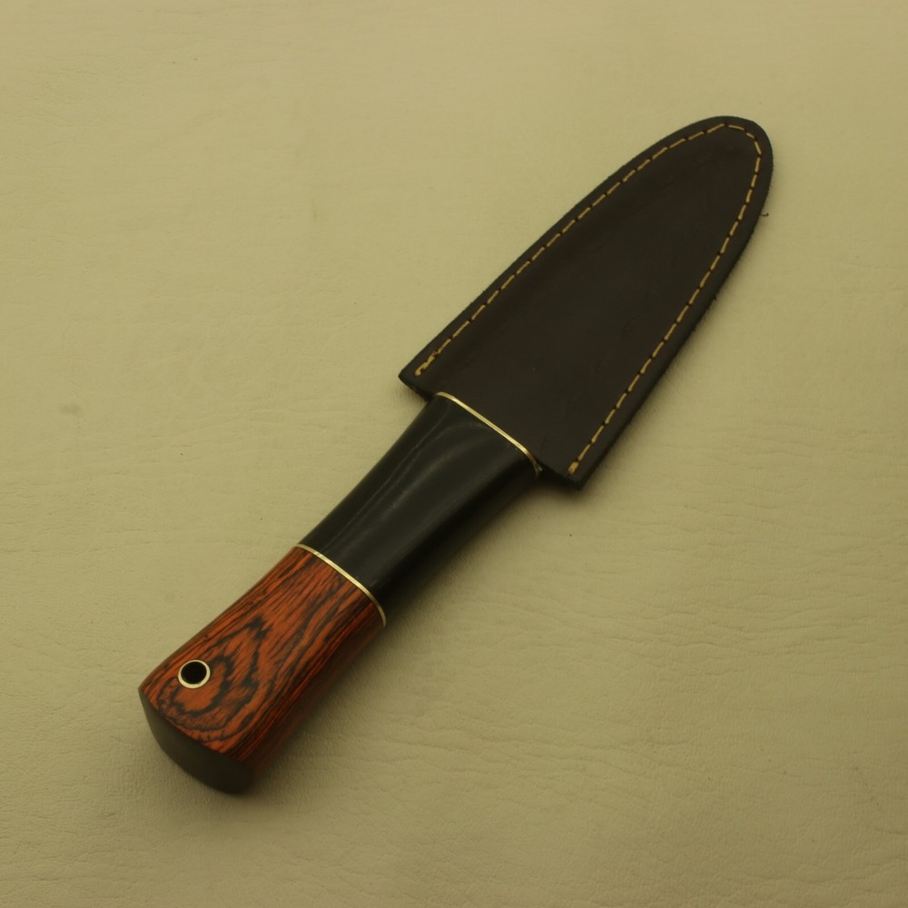 Handmade Celtic Scottish Dirk SGIAN DUBH Bone Handle Knife.