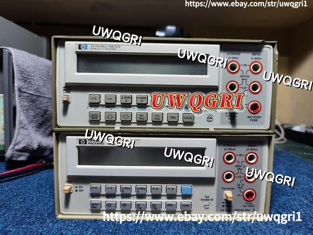 1PC 100% Test HP 3478A Digital Multimeter Tested -UW