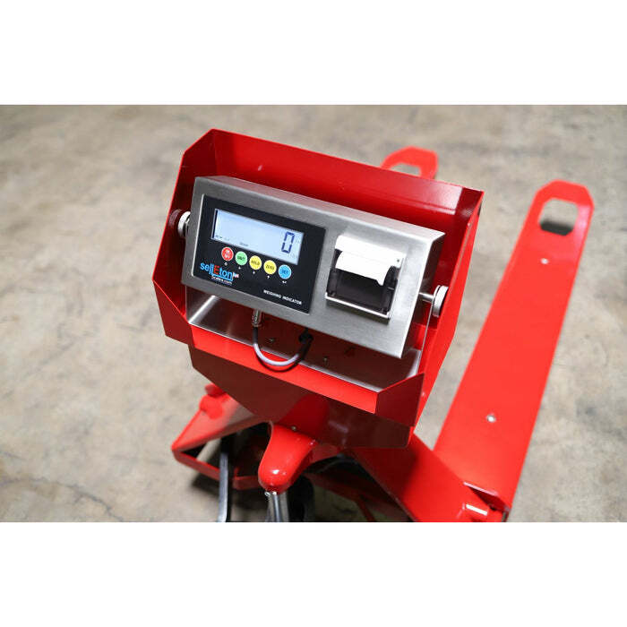 SellEton SL-5000-PJP Pallet Jack Scale with Built-in Printer l 5000 lb Capacity