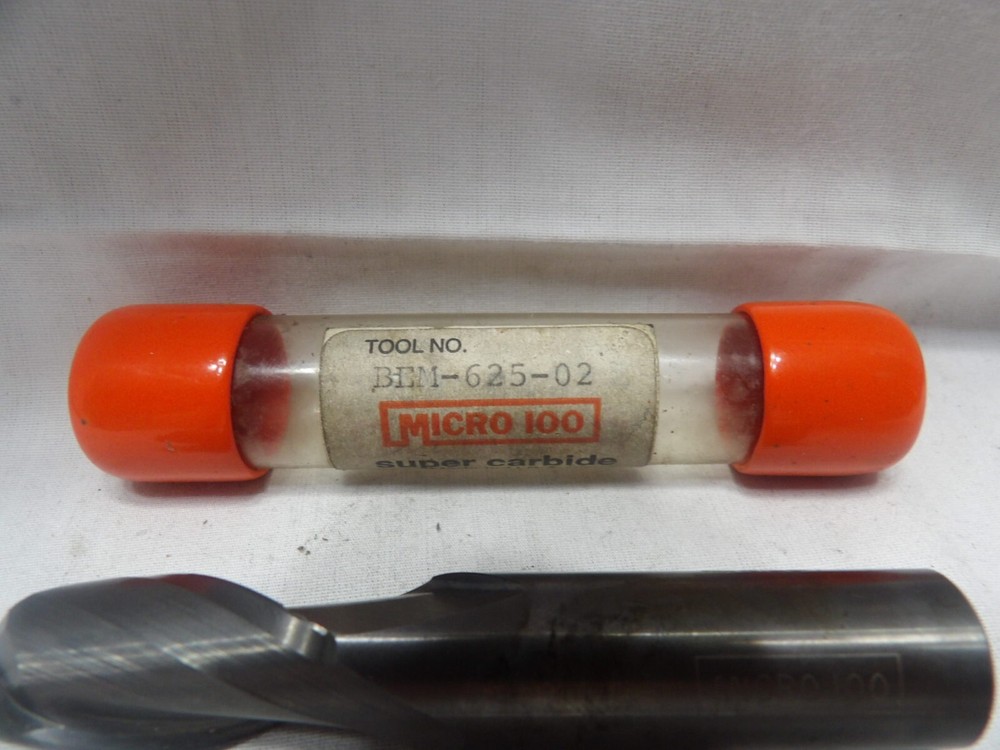 Micro 100 5/8" Solid Carbide End Mill BEM-625-02
