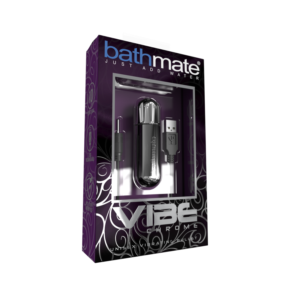 Bathmate VIBE Bullet 10 Function Waterproof USB Rechargeable Powerful Vibrator