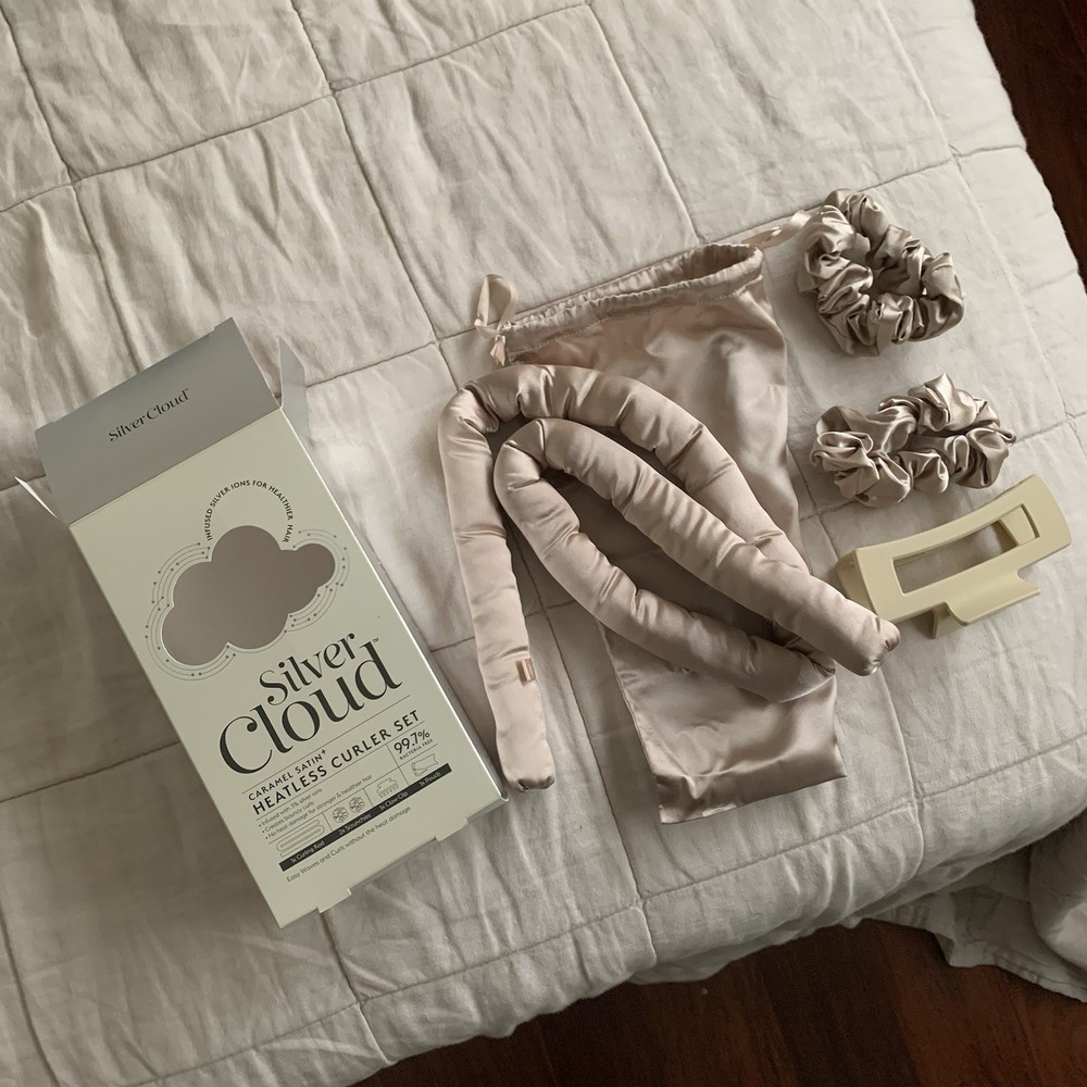 Silver Cloud Heatless Curler Set