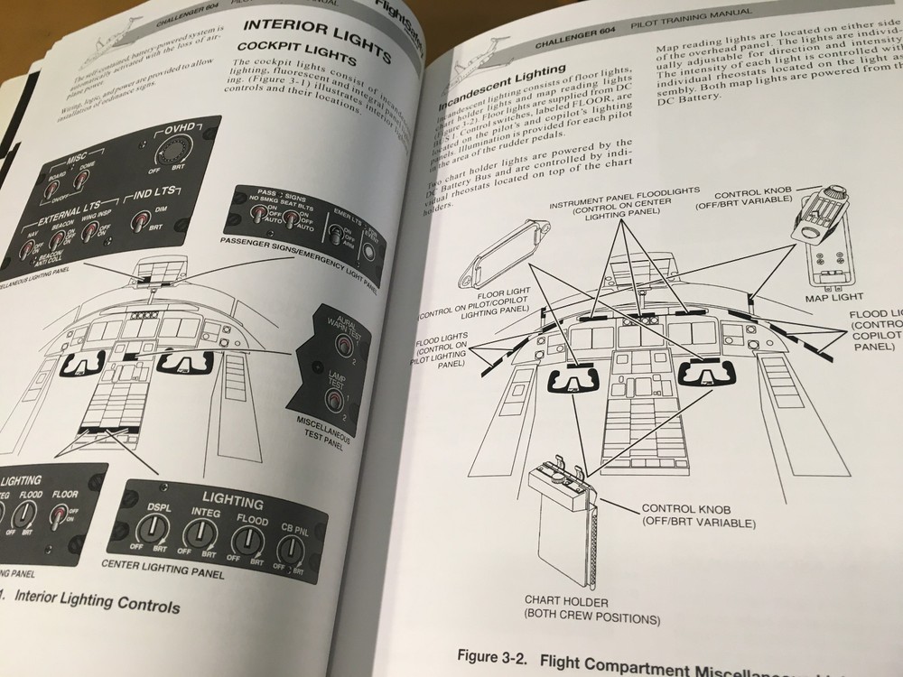 Bombardier Challenger CL-604 Pilot Training Manual