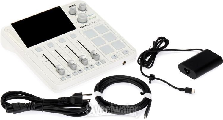 Rode RODECaster Duo Streaming Mixer - White