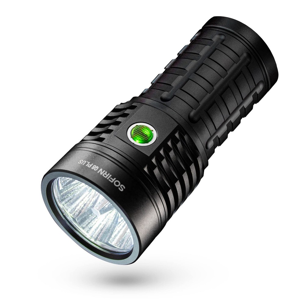 Super Bright Flashlight max 16000 Lumens, Rechargeable Powerful