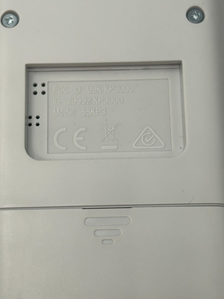 Simplisafe Keypad (KP3W) Home Security System (SSKP3)