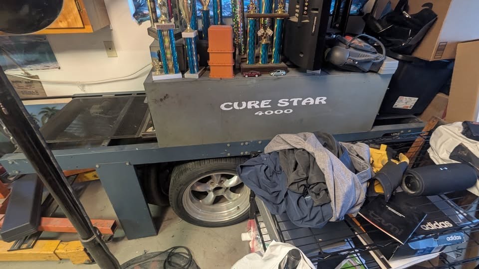 Cure Star 4000 Screen Printing Drier