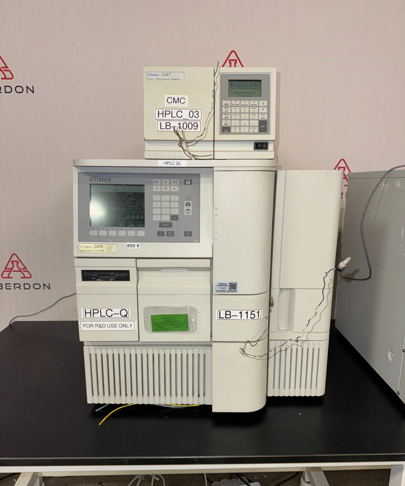 Waters 2695 Separations Module Detector 2487 HPLC System #17689