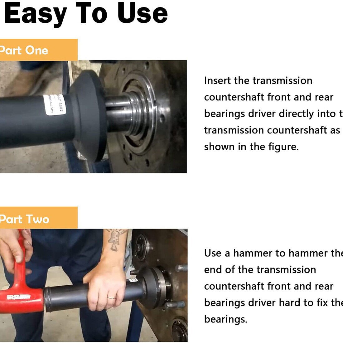 Eaton Fuller FR Transmission Countershaft Bearing Driver Installer Tool RR1015TR