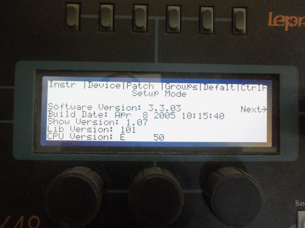 Leprecon LP-X48 X Programming Lighting Console Controller 1024 DMX Channels