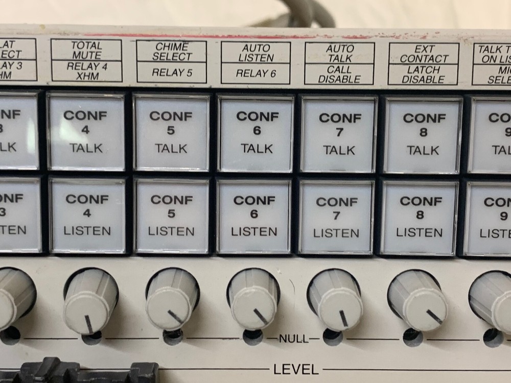 RTS 803 12-Channel Programmable Master Station (untested)