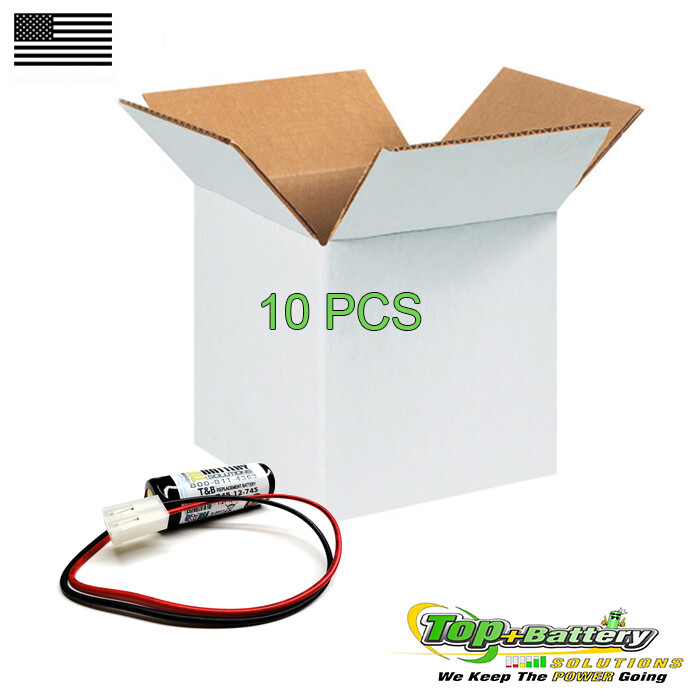 Emergency Lighting Battery Replacement For T & B 012745 & 12745 Qty.10