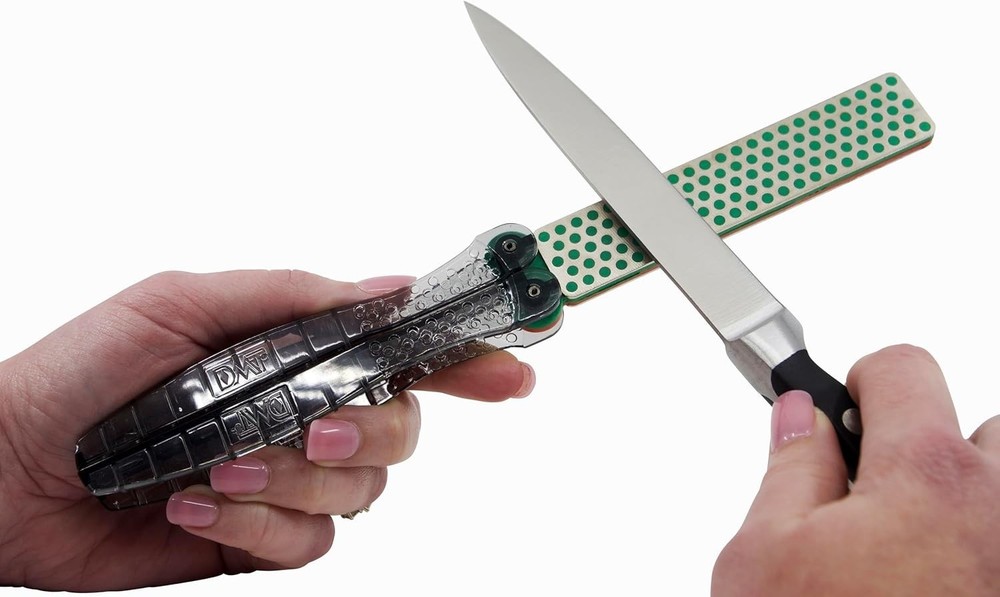 Compact Dia-Fold Diamond Sharpener - Ideal for Outdoor Use & Quick Sharpening