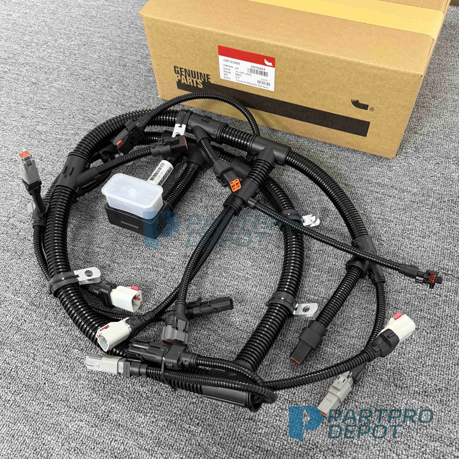 Electronic Control Module Harness Fit Cummins ISC QSL QSC8.3 4943176 3976494