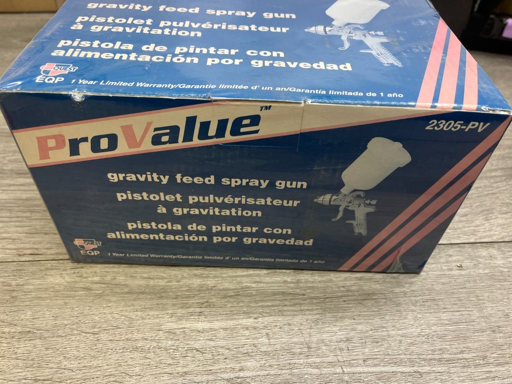 ProValue 2305PV Standard Gravity Feed Spray Gun