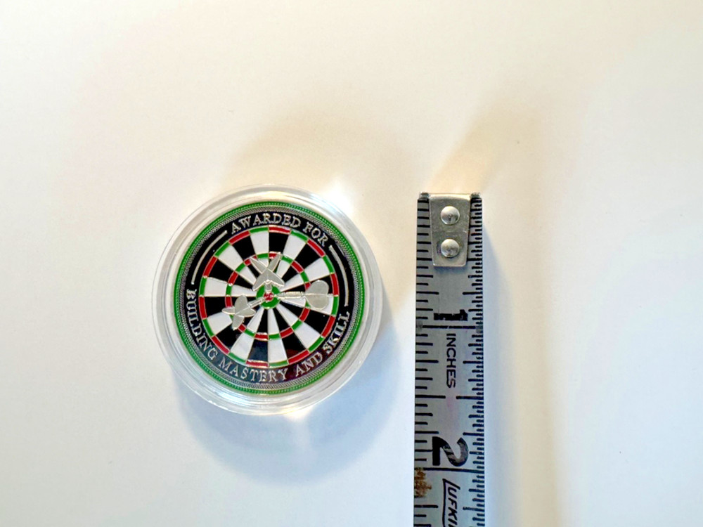 You've Made A Difference Mastery And Skill Silver Tone Challenge Coin