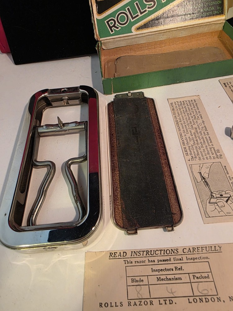 Vintage Rolls Razor Imperial No. 2. Complete with Paperwork.