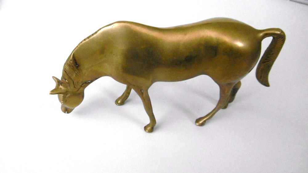 Solid Bronze Horse