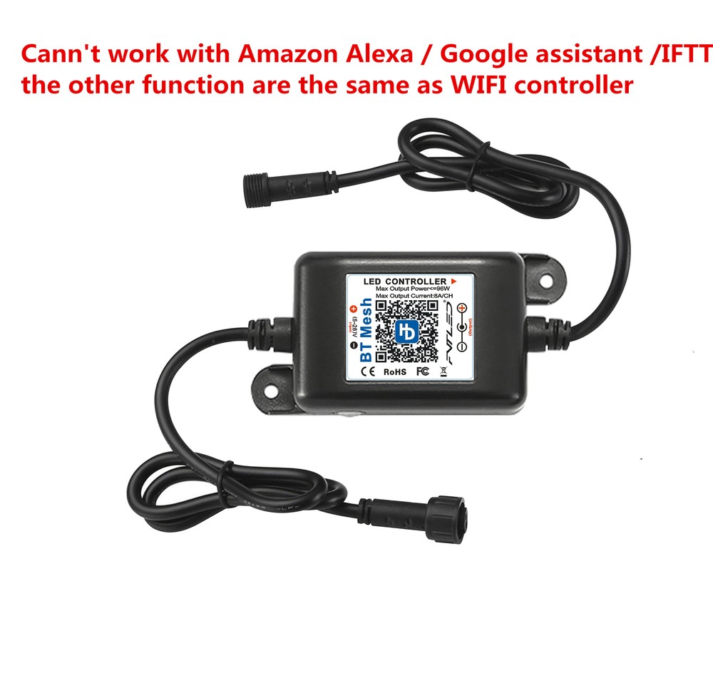 WIFI/BT Outdoor Light Waterproof LED Wireless Touch Remote Dimmer/RGB Controller