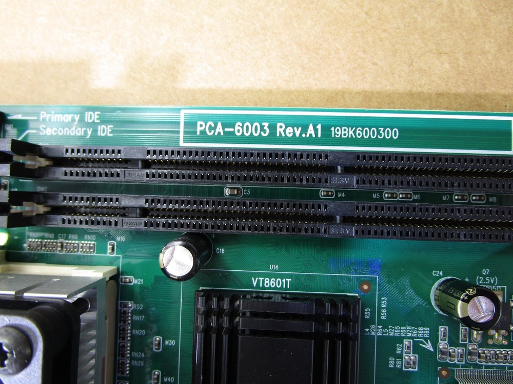 Advantech PCA-6003VE SBC Single Board Computer, Intel CPU