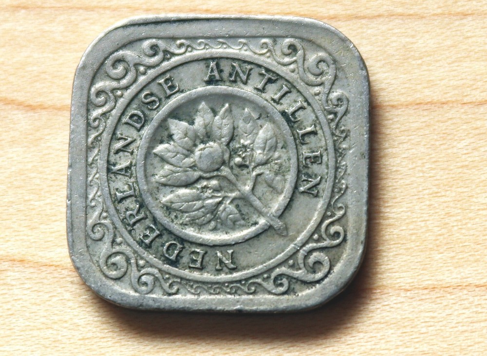 1962 Netherlands Antilles 5 Cents