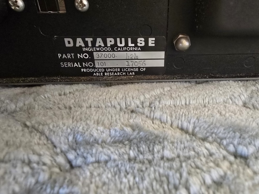 Datapulse 101 Pulse Generator – Vintage Test Equipment