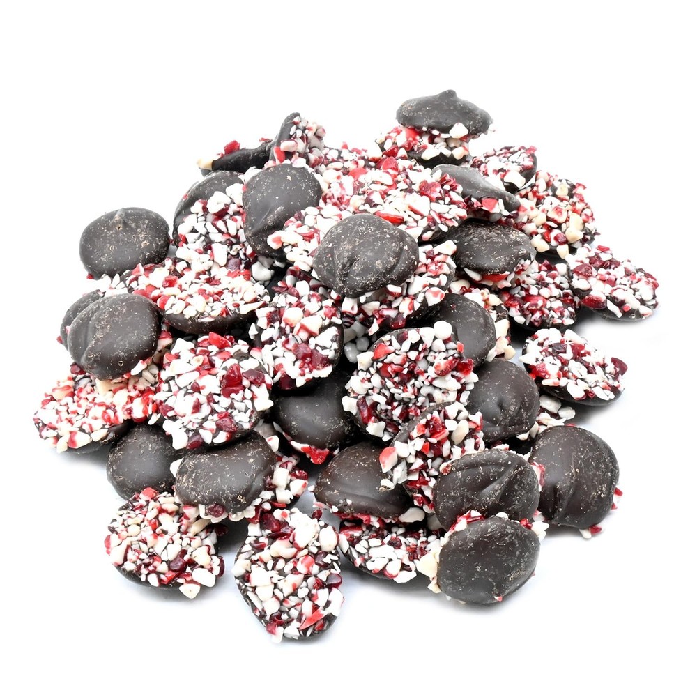 Candy Retailer Dark Chocolate Peppermint Crunch Drops 1 Lb