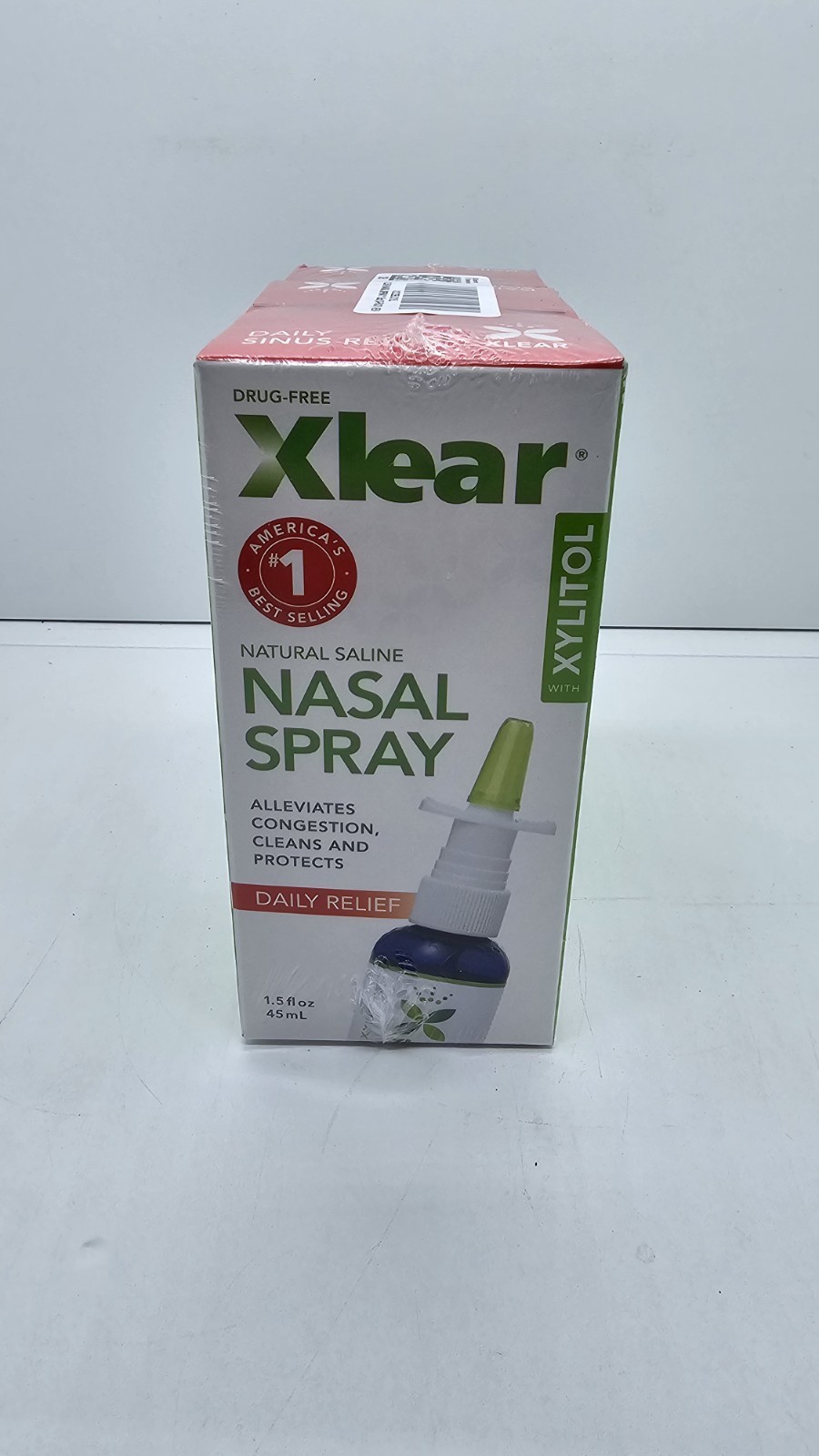 3 XLEAR Saline Nasal Spray with Xylitol 1.5oz ( 3 pack ) Exp 09/2028