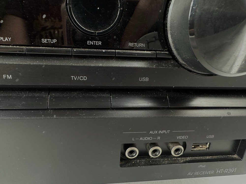 Onkyo AV Receiver HT-R391 READ*** Partial Tested