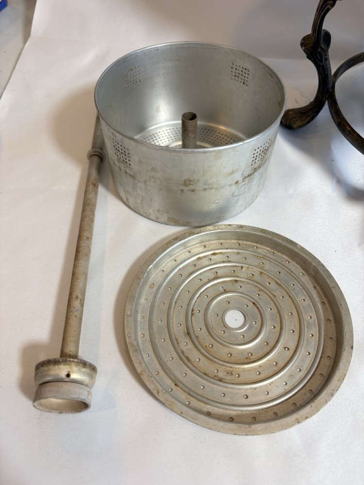 Vintage FB Rogers 5354 Silverplate Electric Coffee Urn Ornate Working