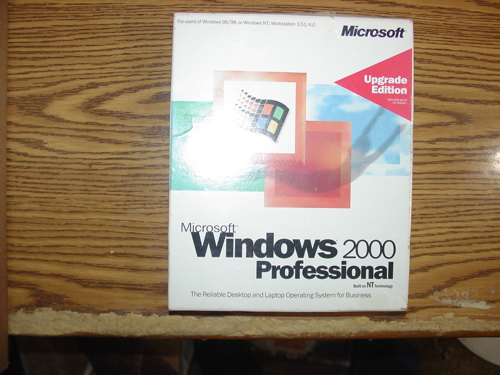 WINDOWS PROFESSIONAL 2000 - UPGRADE EDITION