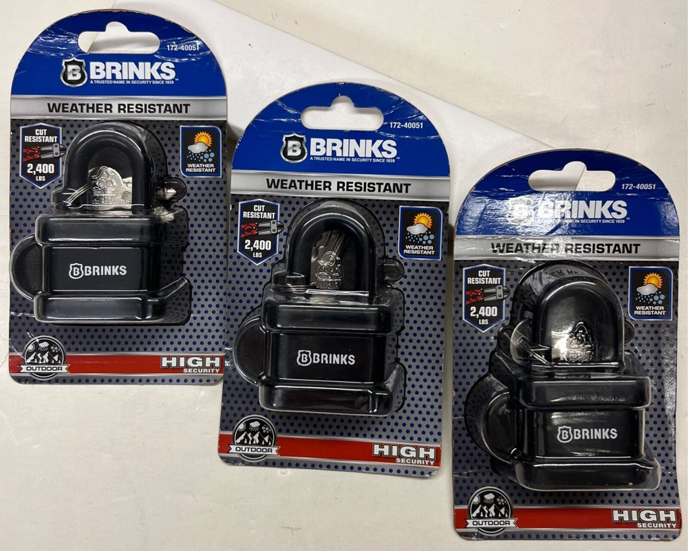 3/$29.99 Brinks Weather Resistant (172-40051)