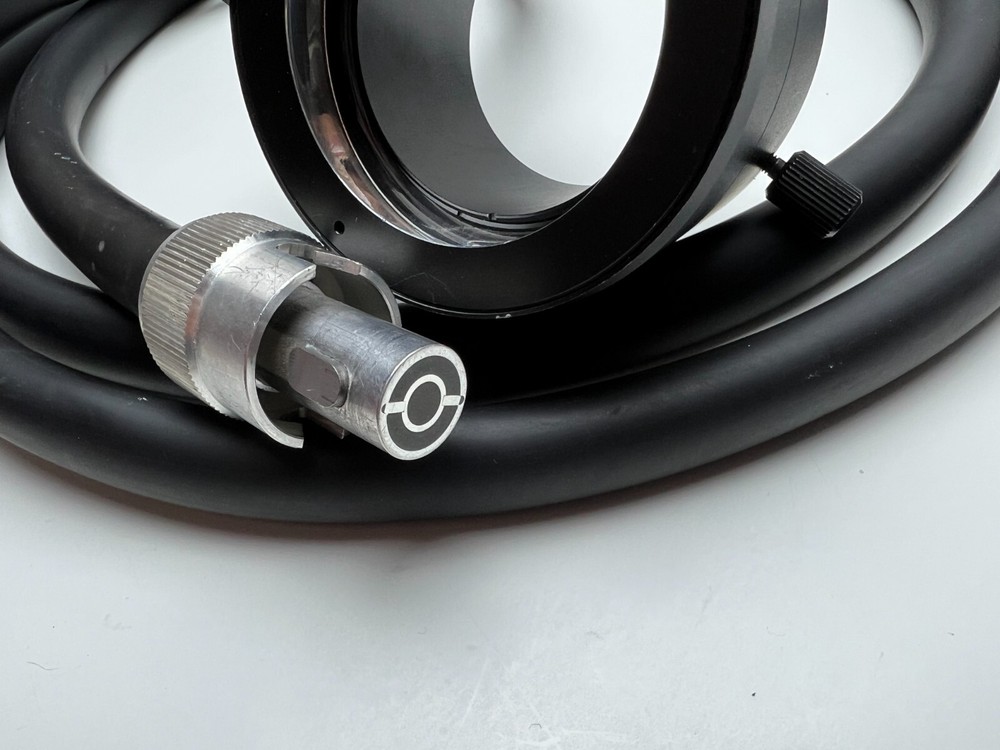 Keyence Digital Microscope VH Series Fiber Optic Camera Head Cable Light Ring