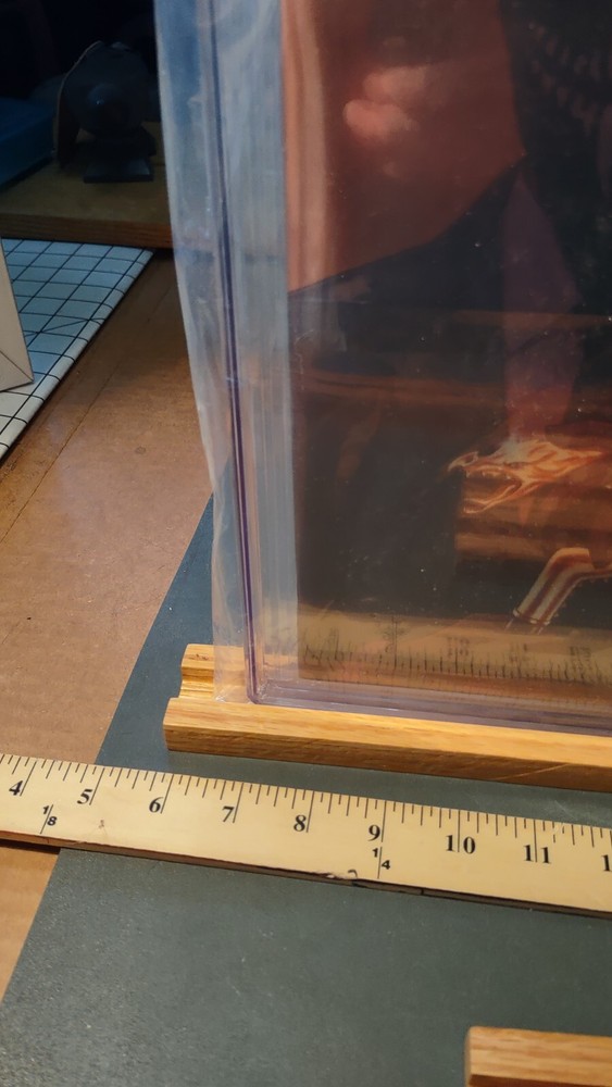 Comic Book Display - Real Wood Wall Mount - Hand Made - GRADED Comics- Small
